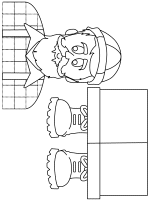 These coloring pages, are an extension of fairy tales and fables preschool activities and crafts. Tall Tales Creative Writing Printables