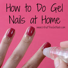 How To Do Gel Nails At Home