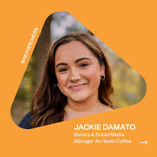 ✨ Meet Jackie Damato, barista and social media manager at @myhautecoffee in  Concord, Massachusetts! Jackie began working as a barista at Haute Coffee 2  and a half years ago. She's always been