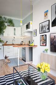 A Colorful Budget Friendly Apartment In Prague Small Kitchen Decor Apartment Kitchen Kitchen Inspirations