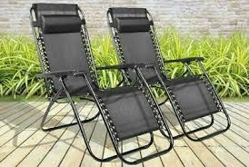 Set Of 2 Reclining Sun Lounger Outdoor Garden Patio Gravity Chair Recliner Bed In 2020 Reclining Sun Lounger Sun Lounger Lounger