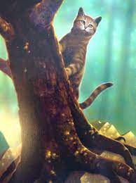This Is Leafdapple Member Of Skyclan Later Known As Leafstar Warrior Cat Drawings Warrior Cats Warrior Cat