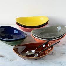 窯元が作ったハンドメイド カレー皿 24cm 9color r76 カレー皿 皿 セラミック皿