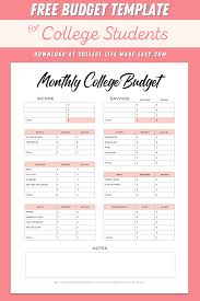 Teaching children to read is an important skill they'll use for the rest of their lives. Printable Budget Worksheets Weekly Spending Trackers For College Students Download Fo Printable Budget Worksheet College Student Budget Budget Template Free
