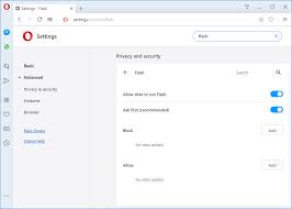 Download opera for windows 7. Enable Flash Player For Opera