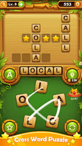 Currently, with the development of mobile devices, puzzle games are indispensable friends for those who love thinking and logic. Word Cross Puzzle Best Free Offline Word Games Apk For Android Download