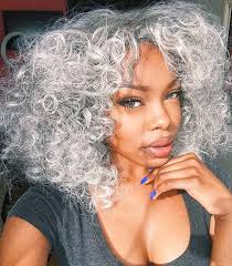 @silver_n_curls my favorite suggestions to bring out the natural tones in silver hair: Silver Hair Image 4115304 On Favim Com
