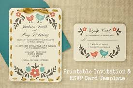 Create your own printable & online birthday thank you notes. Diy Tutorial Free Printable Invitation And Rsvp Card Template Boho Wedding Blog
