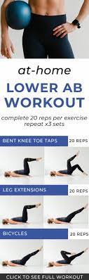 Lower Abs Exercises For Flat Toned Stomach Nourish Move Love
