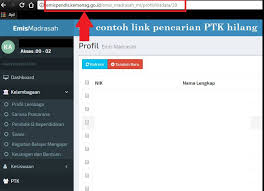 Itulah notifikasi yang muncul pada emis tahun ini. Cara Mengatasi Data Ptk Hilang Di Emis Soal Terbaru