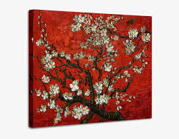 For van gogh, painting almond blossom signified a new start. Red Almond Blossom Tree Vincent Van Gogh Classic Art Van Gogh Branches Of An Almond Tree Transparent Png 800x600 Free Download On Nicepng
