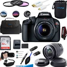 Canon ef mount image sensor type. Canon Eos Rebel T100 Digital Slr Camera With 18 55mm Lens Kit Deal Expo Essential Bundle Walmart Com Walmart Com