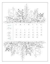 Today is april 10, 2021 coloring page. Free Printable April 2021 Calendars World Of Printables