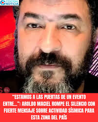 😲 “Estamos a las puertas de un evento entre...”: Aroldo Maciel rompe el  silencio con fuerte mensaje sobre actividad sísmica para esta zona del país