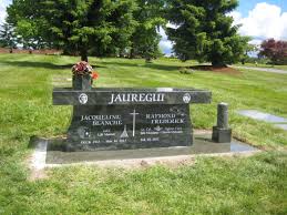 Pedestal Granite Bench At Sunset Hills Cemetery In Bellevue Wa Pacific Coast Memorials