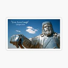 This biography of kublai khan provides detailed information about his childhood, life, achievements. Dschinghis Khan Geschenke Merchandise Redbubble