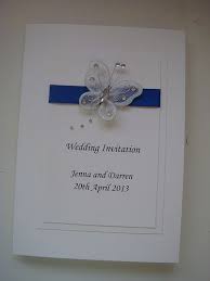 Organza Butterfly Wedding Invitation In Blue Butterfly Wedding Invitations Wedding Invitations Blue Wedding Invitations
