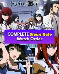 How To Watch Steins;Gate In Order - Formyanime