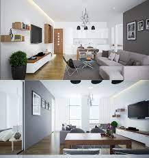 23 Open Concept Apartment Interiors For Inspiration Open Concept Living Room Apartment Interior Luxury Living Room Design