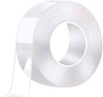 Wingsflying Nano Double Sided Tape Heavy Duty(9.85FT/3M) Multipurpose Removable Traceless Mounting Adhesive Tape for Walls，Washable Reusable Strong ...