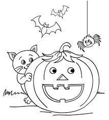 Last year i released a set of halloween coloring pages with some basic illustrations for young kids to color. Free Printable Halloween Coloring Pages For Kids Pumpkin Coloring Pages Halloween Coloring Sheets Halloween Coloring