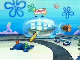Best restaurant you will ever download its cool fun an has a good area around it it has piston activated area and everything is almost exactly like krusty krab you wont regret downloading this. Fancy Encyclopedia Spongebobia Fandom