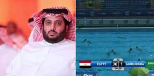 مصر تكتسح السعودية 36 1 في كرة الماء ونشطاء تويتر يجلدون تركي آل الشيخ