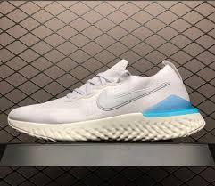 There are also toned down neutral color options for those. Nike Epic React Flyknit 2 Vast Grey Blue Sail Men S Running Shoes