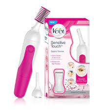 The user manual in english and several other languages. Veet Sensitive Touch Expert Trimmer For Face Underarms And Bikini Line Battery Carry Pouch Included Amazon In Health Personal Care
