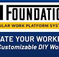 Custom foundation modular work platform system by Matsonline