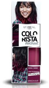 If you are looking for a wash out hair dye in red hues, here are some suggestions: Colorista Washout Red Semi Permanent Hair Dye Price In Saudi Arabia Souq Saudi Arabia Kanbkam