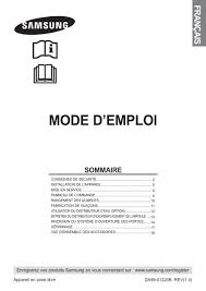Ils sont téléchargeables dans l'espace téléchargement. Samsung Rl41wcps Rl41wcps1 Xef Manuel De L Utilisateur 6 32 Mb Pdf Fran Ccedil Ais