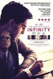 The man who knew infinity is just as entertaining, but far more substantial. The Man Who Knew Infinity Film Wikipedia
