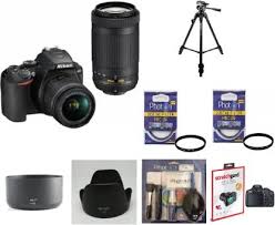 April, 2021 the top nikon d3500 price in the philippines starts from ₱ 23,990.00. Nikon D3500 With Basic Accessory Kit Dslr Camera Body With Dual Lens 18 55 Mm F 3 5 5 6 G Vr And Af P Dx Nikkor 70 300 Mm F 4 5 6 3g Ed Vr Price In India Buy Nikon