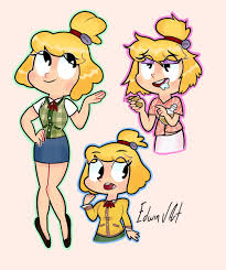 Isabelle fanart animal crossing art. Isabellefanart Twitter Search