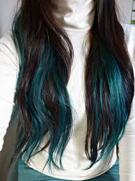 Base Colour Of My Hair Is Dark Brown I Bleached Thrice Using La Riche Directions Hair Lightening Kit 30 Vol Before Dyeing Ov Teal Hair Green Hair Hair Styles
