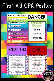 These 18 First Aid Cpr Posters Are Great For Teaching Your Students How To Respond To An Emergency And Save A Perso First Aid Cpr Cpr Poster First Aid For Kids