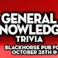 Fort McMurray: Blackhorse Pub - General Knowledge event image