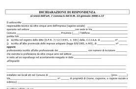 Gli obblighi e le responsabilità del committente e/o proprietario. Dichiarazione Di Rispondenza Diri Secondo Il Dm 37 08 Impianti Tech