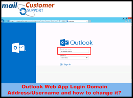 Outlook Web App Login Domain Address Username And How To Change