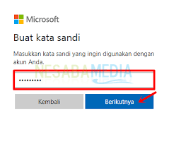 Buat kata sandi sesuai keinginan . 2 Cara Membuat Akun Microsoft Secara Gratis Terbaru 2021