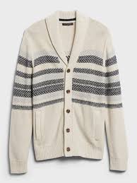 Fair Isle Shawl Collar Cardigan Banana Republic Factory In 2020 Shawl Collar Cardigan Shawl Collar Fair Isle