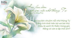 Tháng 4 bắt đầu cùng một ngày trong tuần với tháng 7 trong bất kỳ năm nào và cùng ngày trong tuần với tháng 1 trong những năm nhuận. ThÆ¡ Radio Thang TÆ° Xanh Ä'á»£i Em Vá» Tren Phá»'