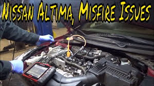 2011 Nissan Altima Misfire Issues Youtube
