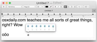 How To Type Accents On Mac The Easy Way Osxdaily