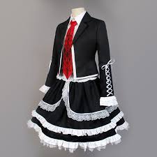 Check spelling or type a new query. 6 Pcs Danganronpa Celestia Ludenberg Cosplay Costume Celeste Dangan Ronpa Trigger Happy Havoc Black Dress For Women Outfit Anime Costumes Aliexpress