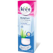 Veet Body Curv Crema Depilatoria Para Axilas Y Area Del Bikini