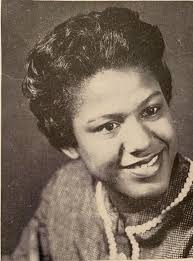 Remembering Cecelia Landrum Brooks (1938-2020), 1957 Miss Senior Douglass  High School.
