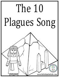 Moses ten commandments coloring pages. 2 3 Moses The 10 Plagues Bible Fun For Kids