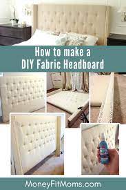 You can get these button kits at a fabric store. How To Diy Upholstered Headboard With Tufted Buttons Save Money